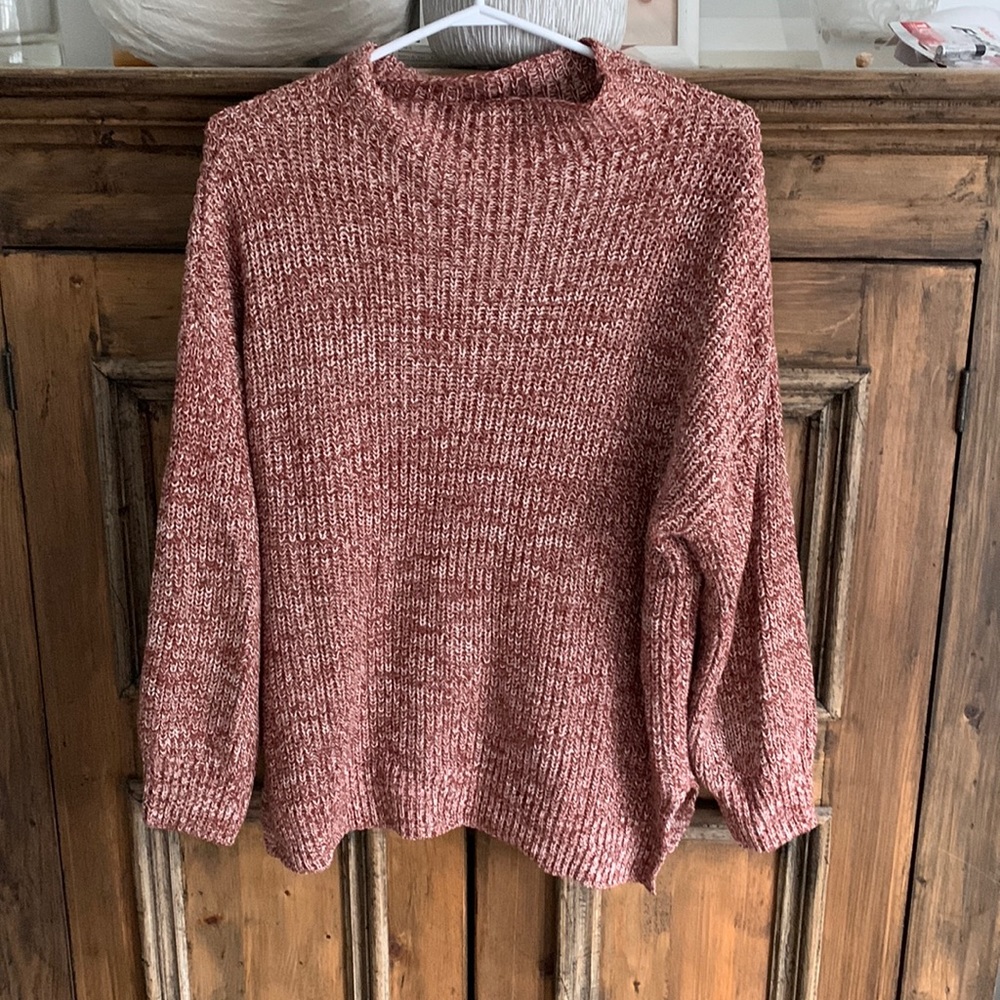 Heavy knit sweater